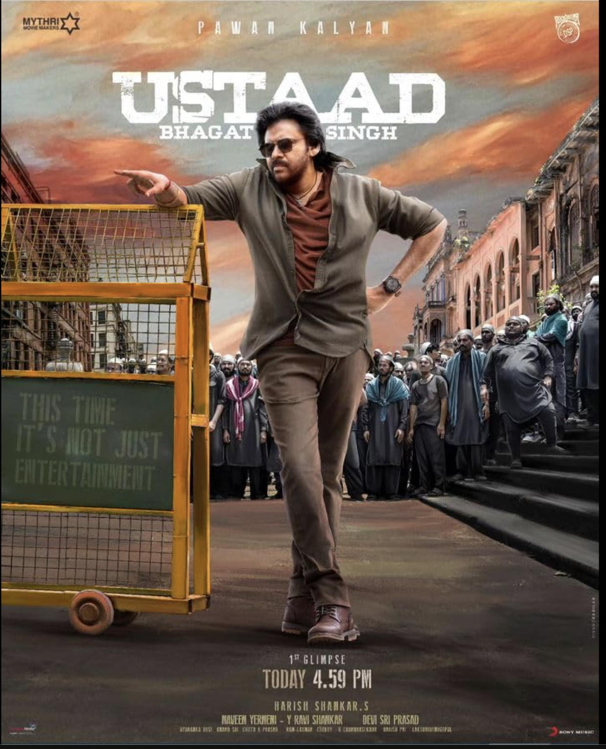 Ustaad Bhagat Singh poster